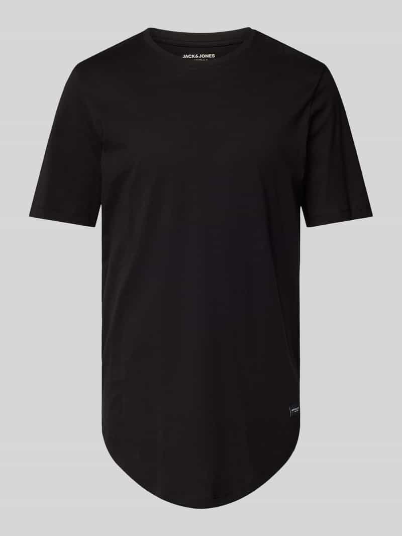 T-shirt met labelpatch, model 'NOA'