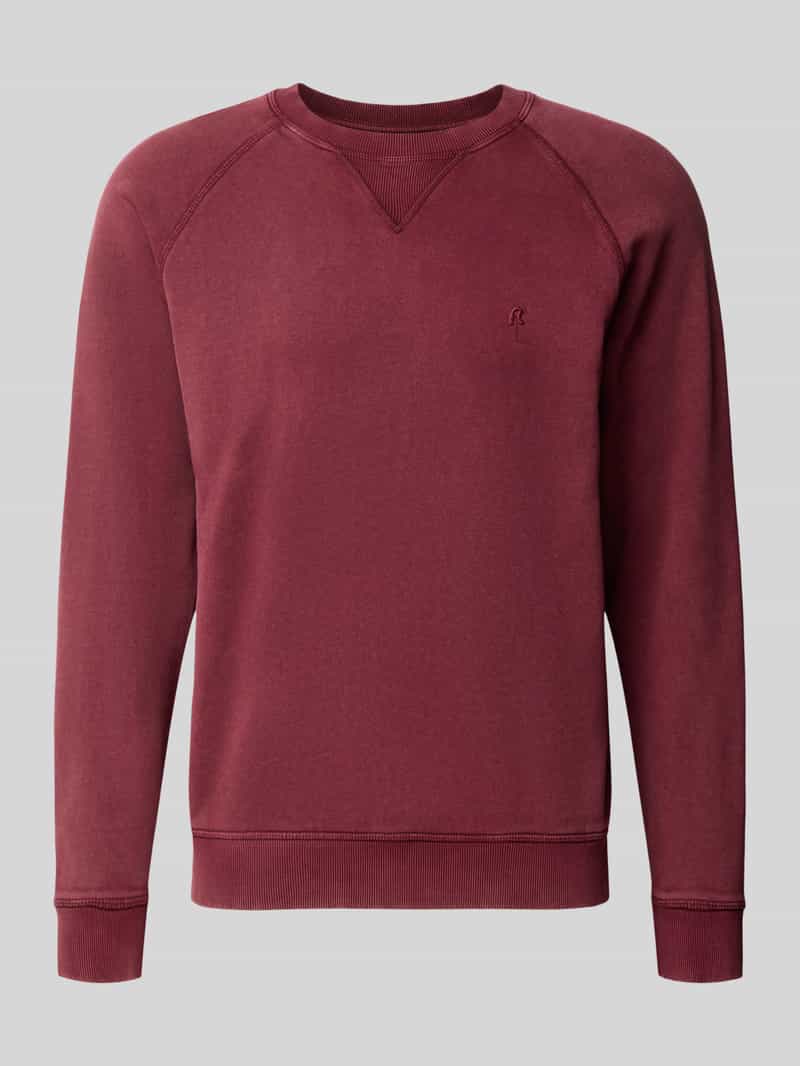 Replay Regular fit sweatshirt van pure katoen model 'Plush'