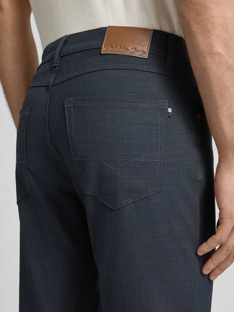 Christian Berg Men Regular fit broek met steekzakken