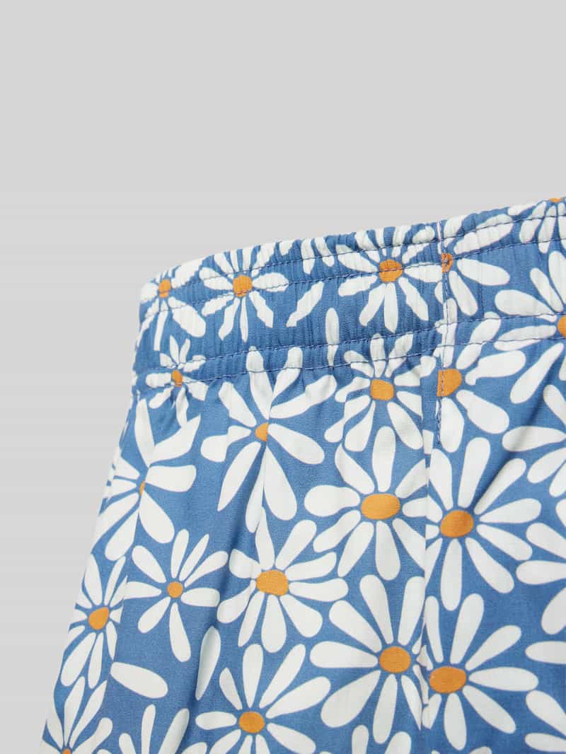 POCKIES Boxershort met motiefprint model 'Blue Daisies'