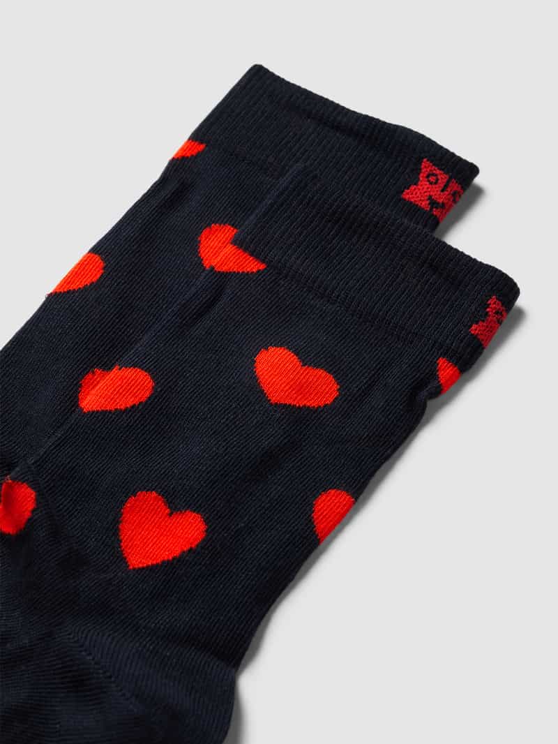 Happy Socks Sokken met motiefprint model 'Hearts'
