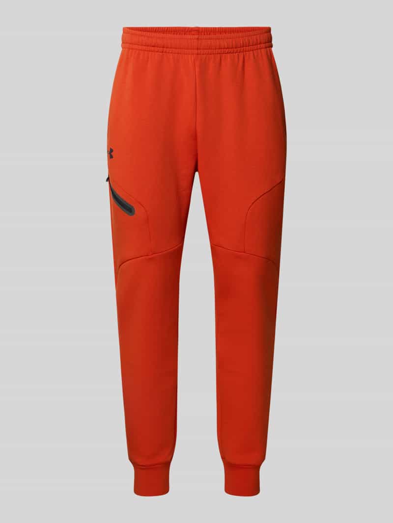 Under Armour Slim fit sweatpants met logoprint model 'Unstoppable'