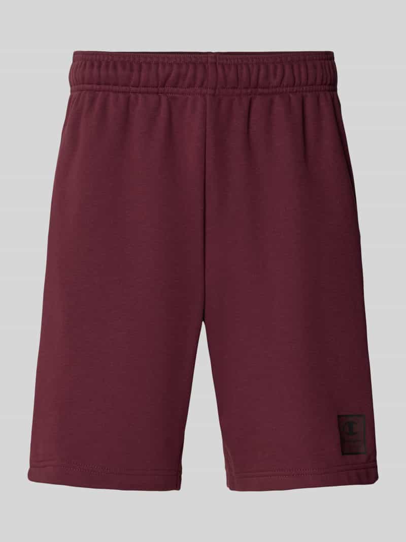 Champion Sweatshorts met logoprint model 'TAPE'