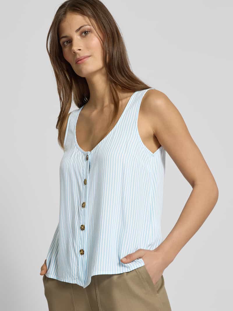 Vero Moda Regular fit blousetop van puur viscose model 'BUMPY'