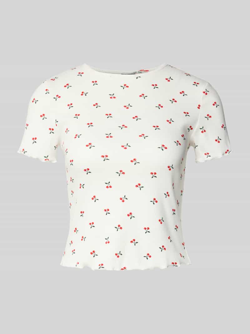 Vero Moda Regular fit T-shirt van katoenmix model 'HARRY'