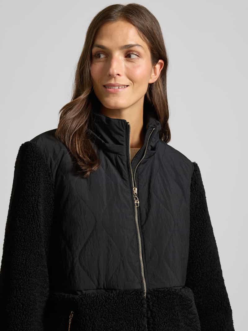 LIU JO SPORT Regular fit jack met imitatiebont