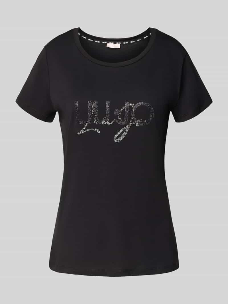 LIU JO SPORT T-shirt met labelprint