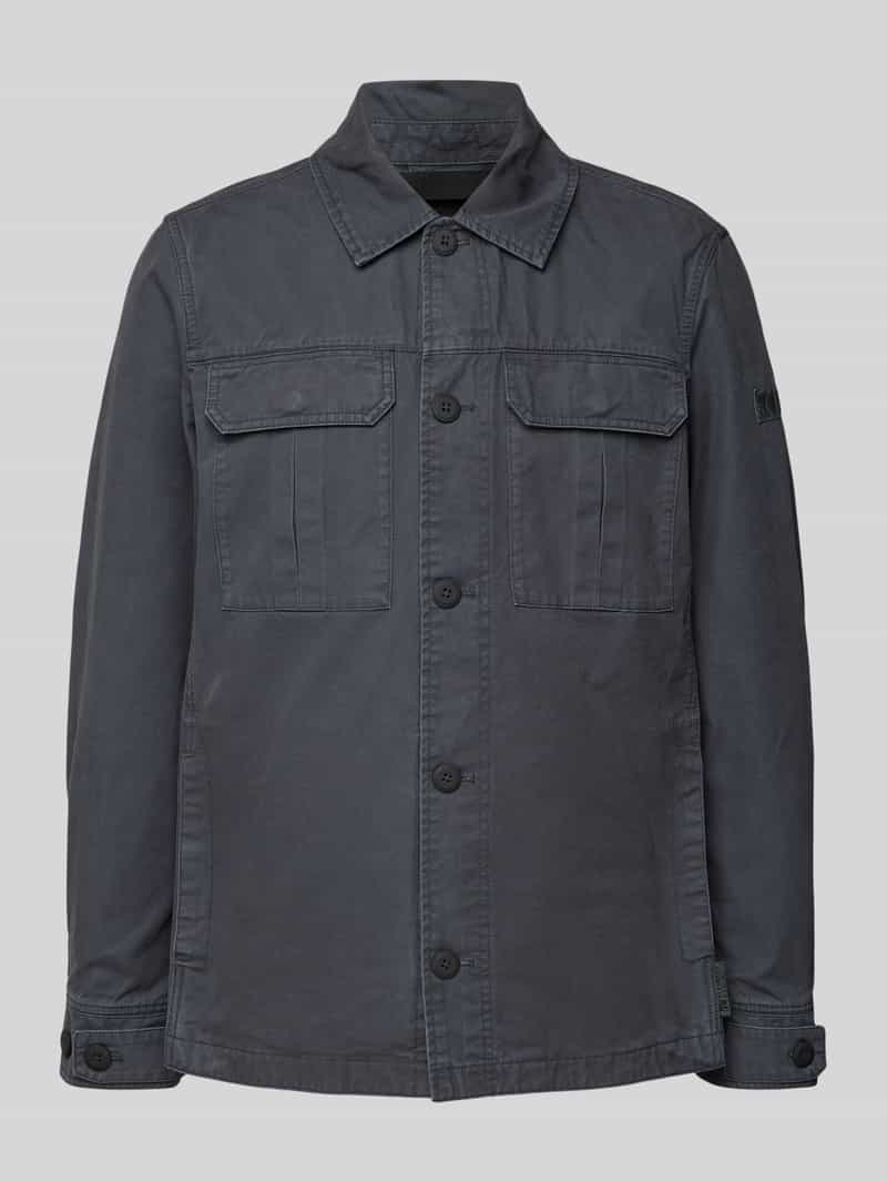 s.Oliver RED LABEL Regular fit overhemdjack in Utility-look