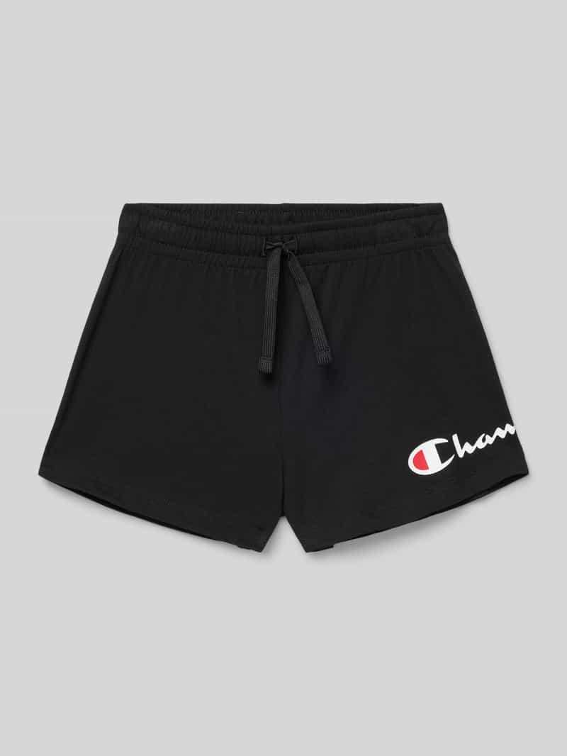 Champion Regular fit sweatshorts met labelprint