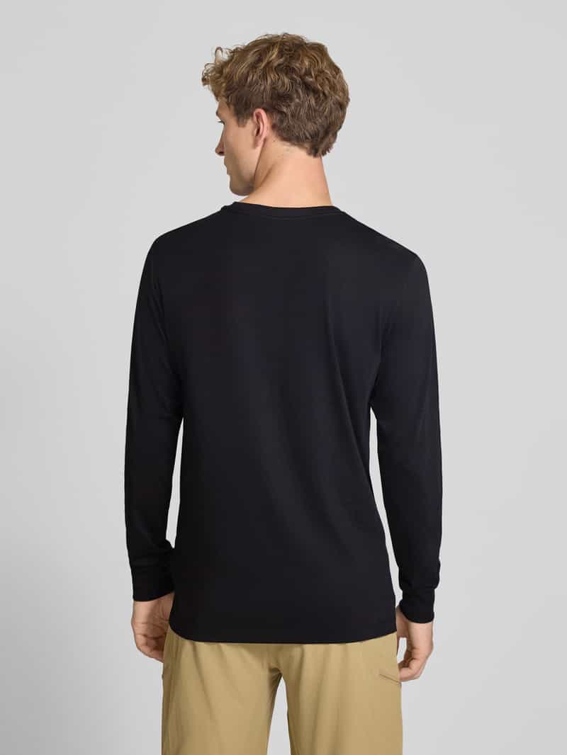 The North Face Shirt met lange mouwen van katoenmix model 'EVOLUTION' zwart, foto 2