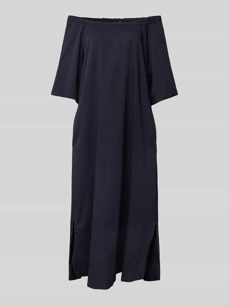 Smith and Soul Midi-jurk met carmenhals model 'CARMEN'