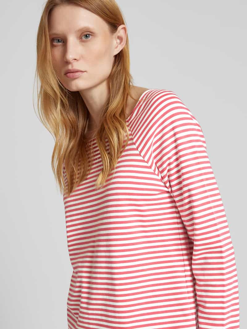 Tom Tailor Regular fit shirt met lange mouwen van puur biologisch katoen