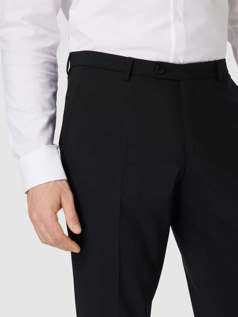 CG Club of Gents Slim fit pantalon van jersey model 'Cedric'