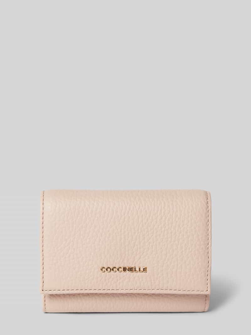 Coccinelle Portemonnee met labelapplicatie