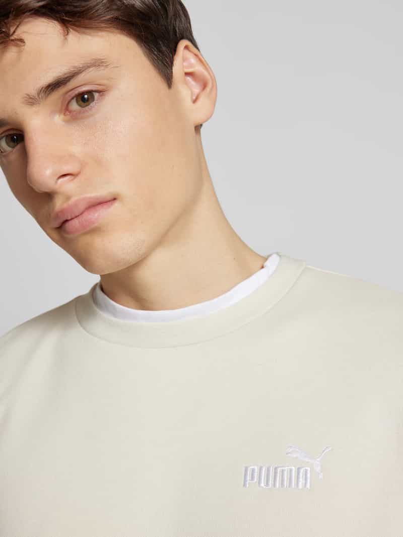 PUMA PERFORMANCE Sweatshirt met labelstitching