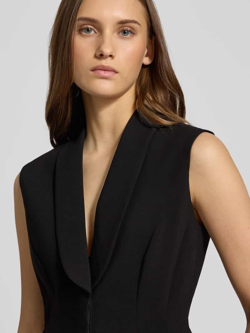bardot Cocktailjurk met V-hals model 'DESTENE HOURGLASS'