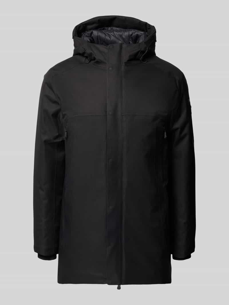 BOSS Green Regular fit parka van waterdicht materiaal model 'HEXATECH'