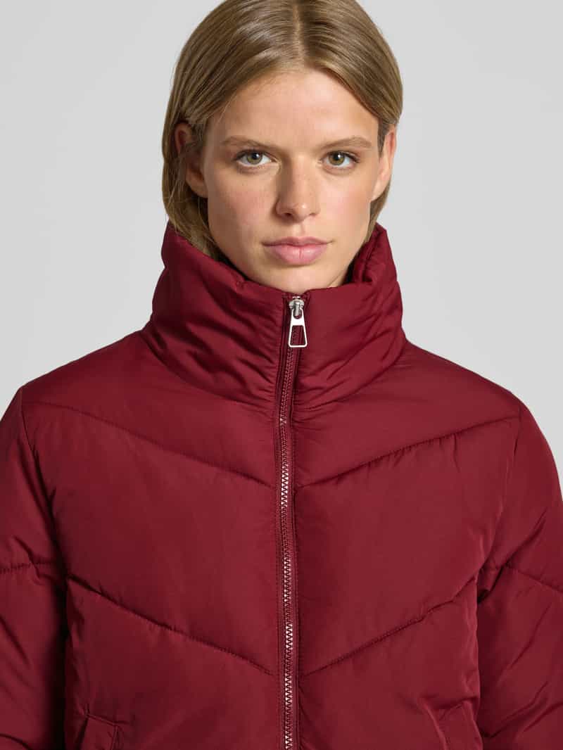Only Regular fit gewatteerd jack met opstaande kraag model 'MAGGI LIFE'