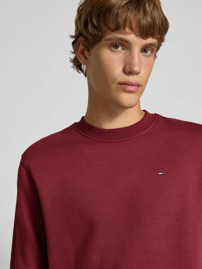 Tommy Jeans Regular fit sweatshirt van katoenmix