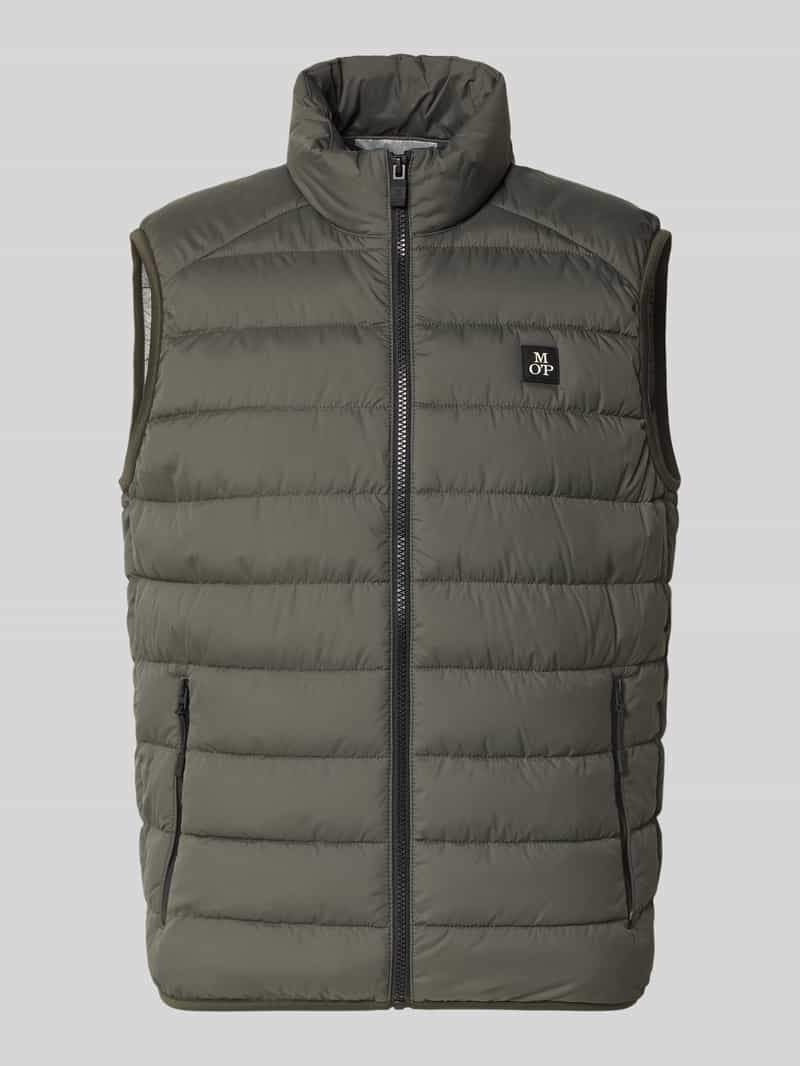 Marc O'Polo Regular fit bodywarmer van waterafstotend materiaal