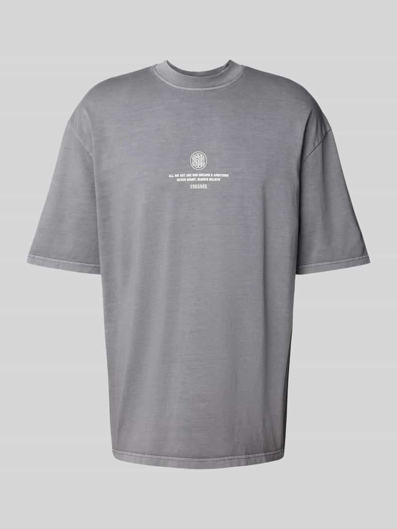 Pegador Oversized T-shirt met labelprint model 'BAYLOR'