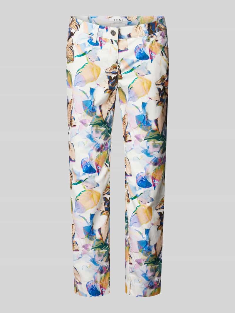 TONI Slim fit broek met verkort model 'PERFECT SHAPE'