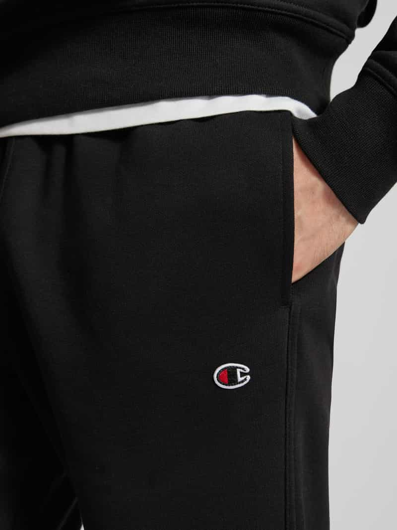 Champion Regular fit sweatpants met logostitching