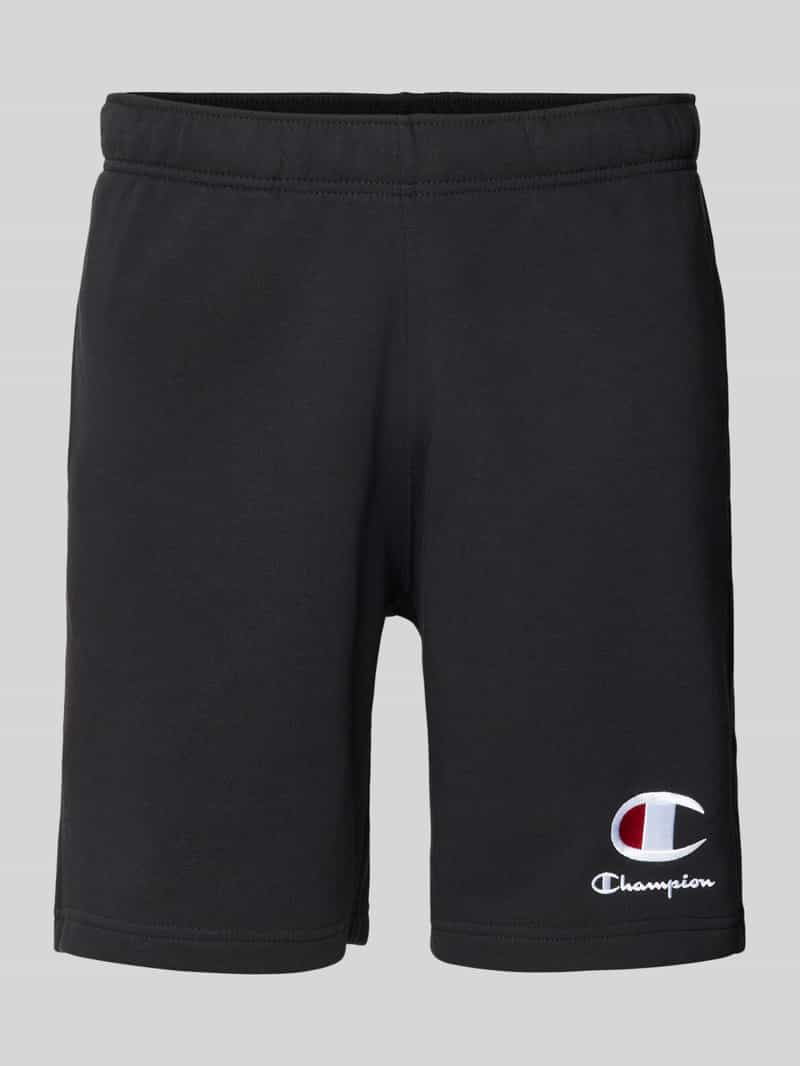 Champion Sweatshorts met labelstitching