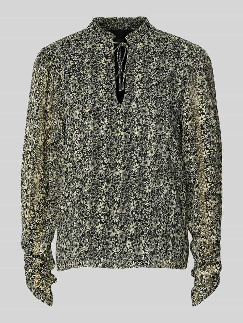 Boss Orange Regular fit blouse met all-over motief model 'C_BERODEO'