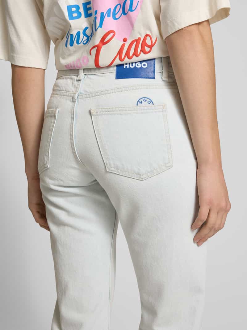 Hugo Blue Bootcut fit jeans van puur katoen model 'Getali'