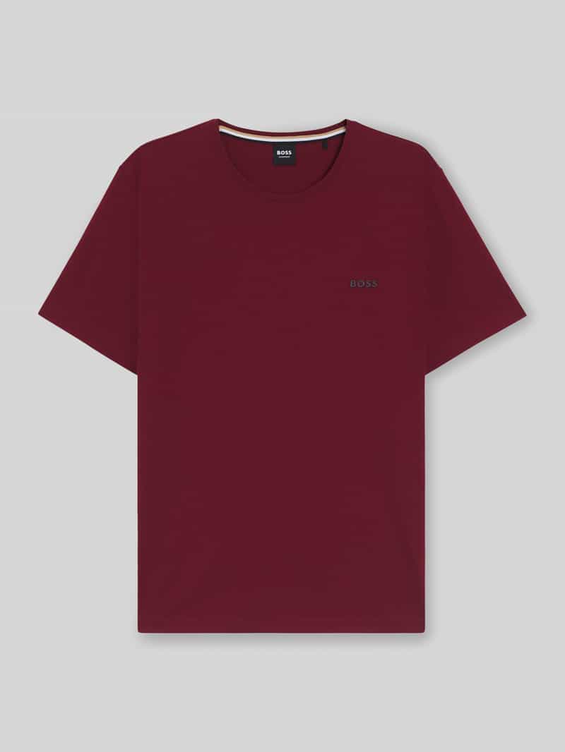 Boss Regular fit T-shirt van katoenmix model 'MIX&MATCH'