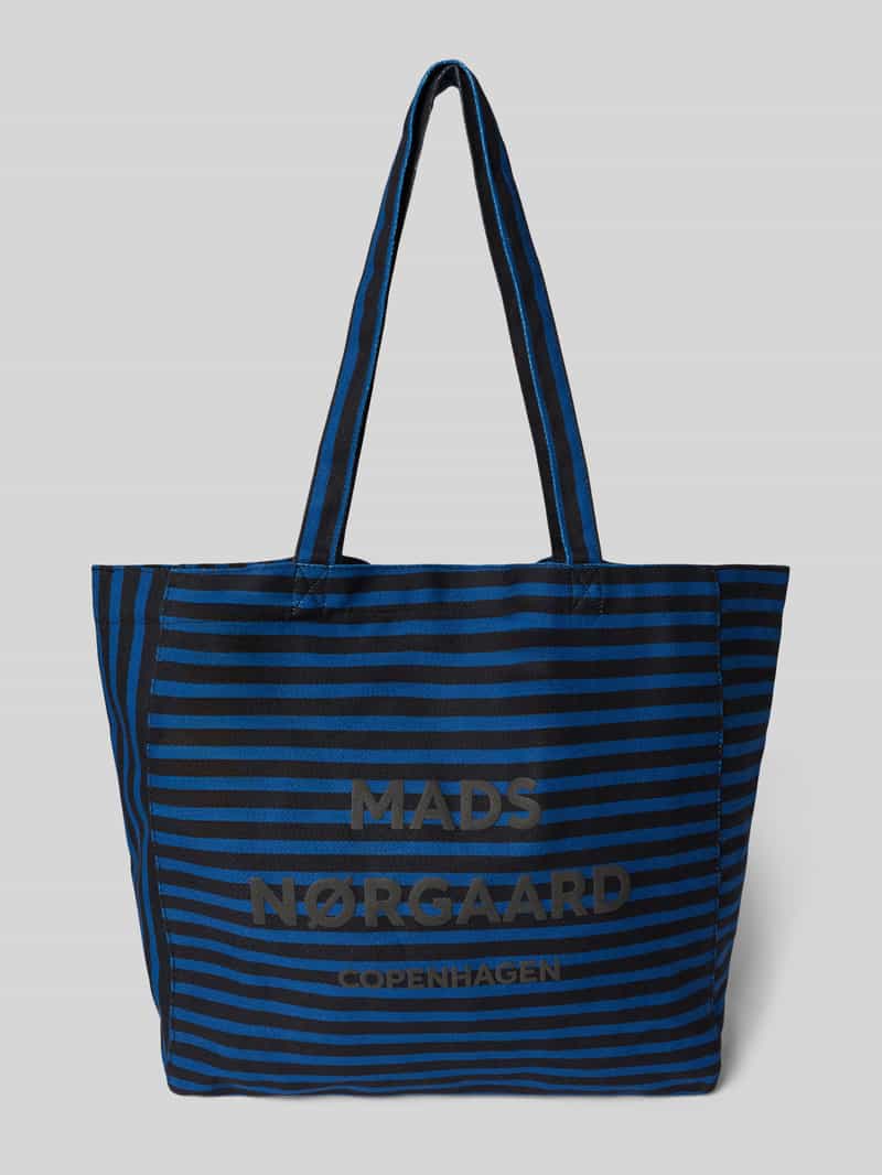 shopper van katoen met logo model 'Boutiqno Athene'