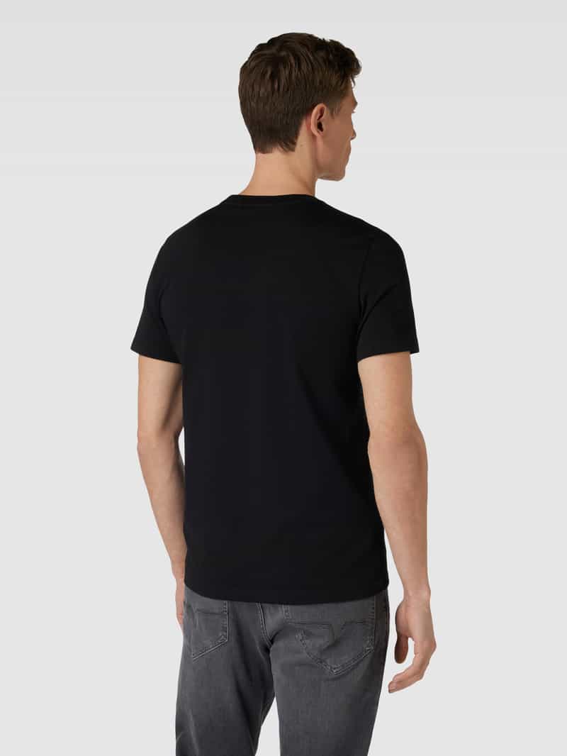 T-shirt met labelprint Antony Morato