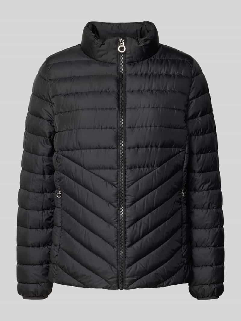 s.Oliver RED LABEL Slim fit gewatteerd jack met opstaande kraag