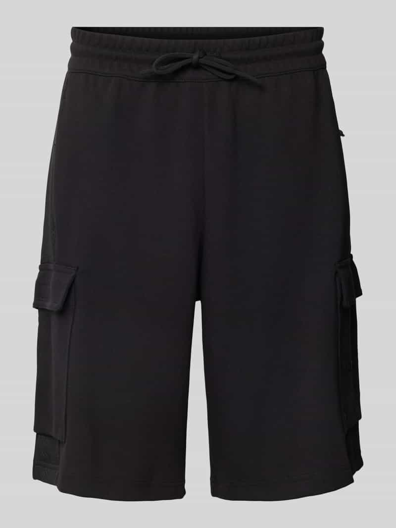 EA7 Emporio Armani Sweatshorts met elastische band