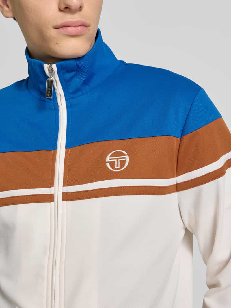 Sergio Tacchini Trainingsjack met labelstitching model 'DAMARINDO'