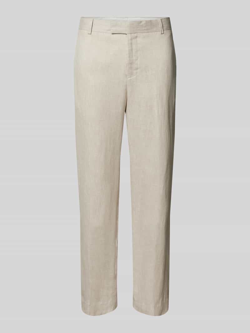 Selected Homme Stoffen broek met persplooien