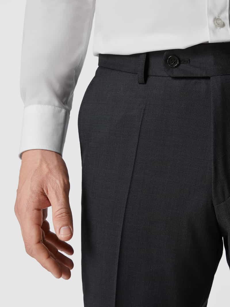 carl gross Pantalon met fijn geweven motief
