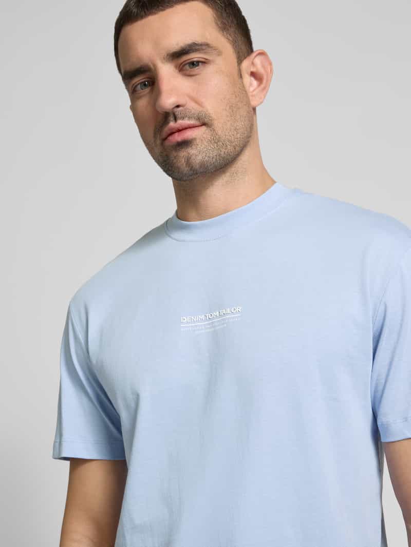 Tom Tailor Denim Regular fit T-shirt van puur katoen