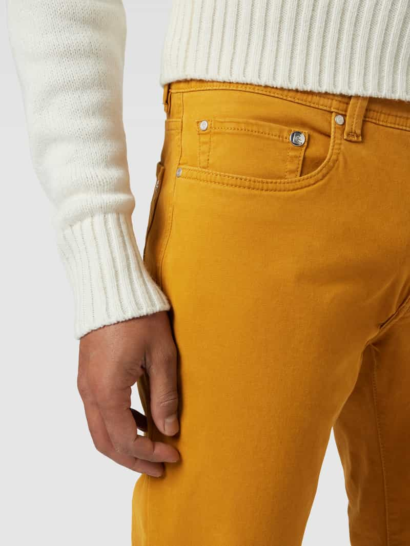 Pierre Cardin Smart fit chino met labeldetail model 'Lyon'