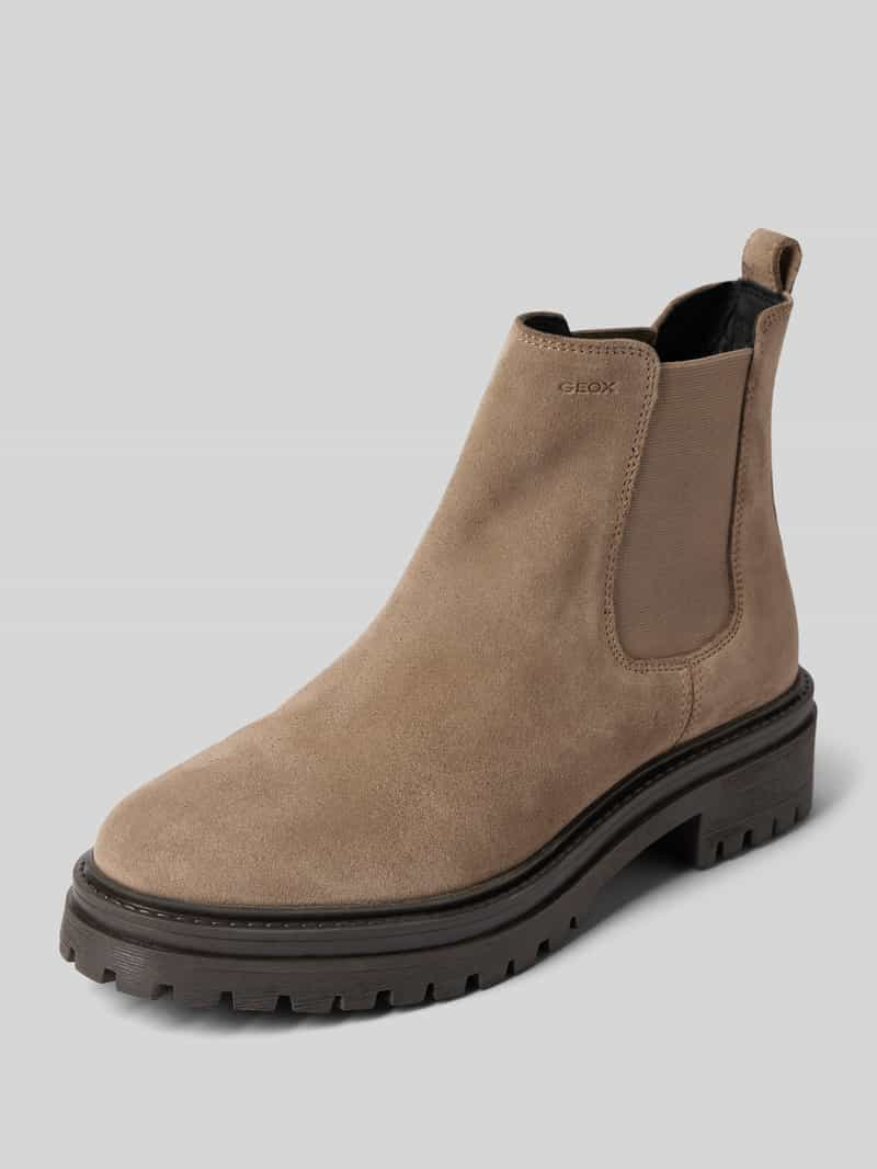 Geox Chelsea boots met elastische inzetten, model 'IRIDEA'