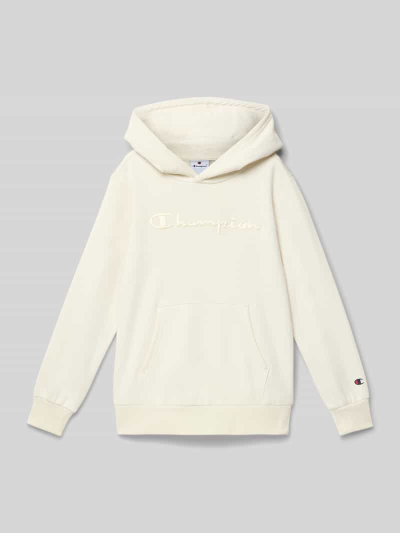 Champion Regular fit hoodie met logostitching model 'Icons'