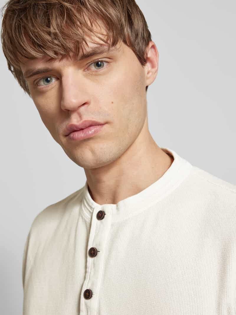 Superdry Shirt met lange mouwen en labeldetail