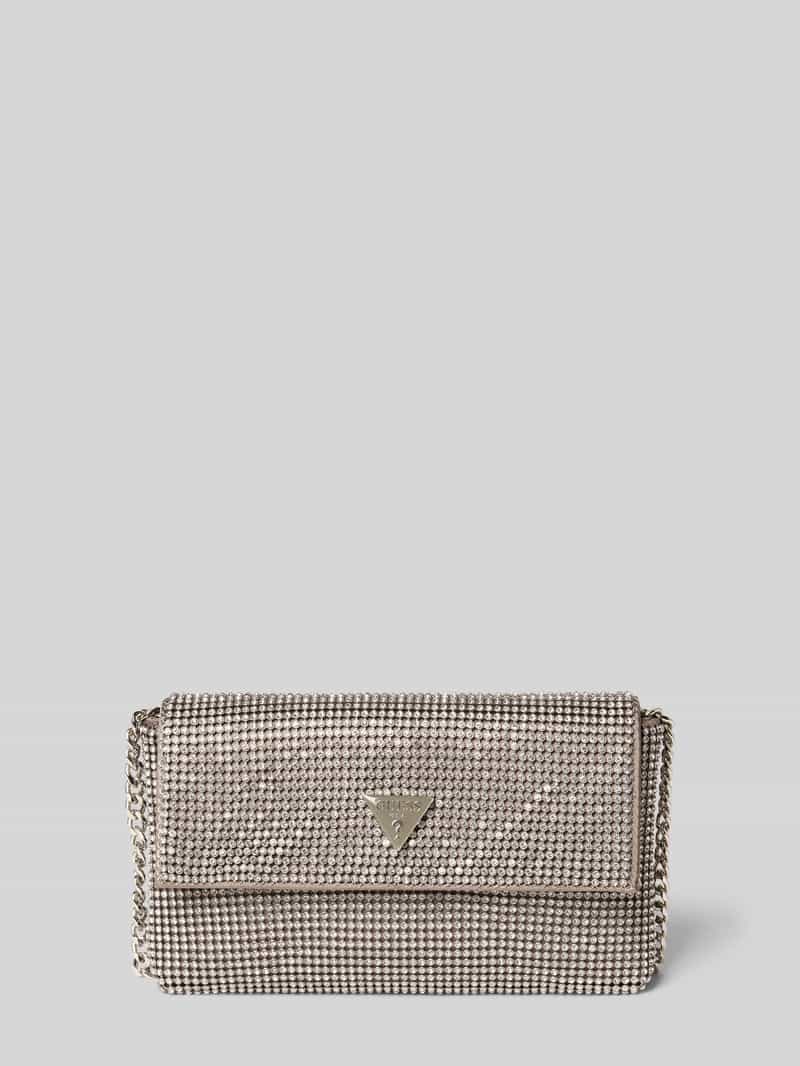 Guess Schoudertas met strass-steentjes model 'ZALINA'