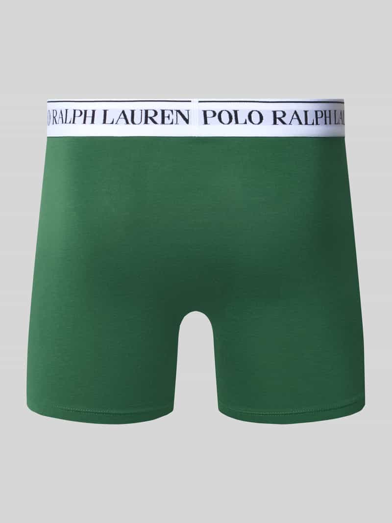 Polo Ralph Lauren Underwear Trunks van katoenmix in een set van 3