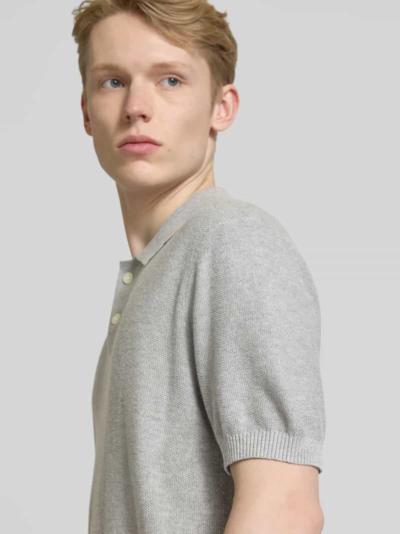 Levi's Standard fit poloshirt met ribboorden