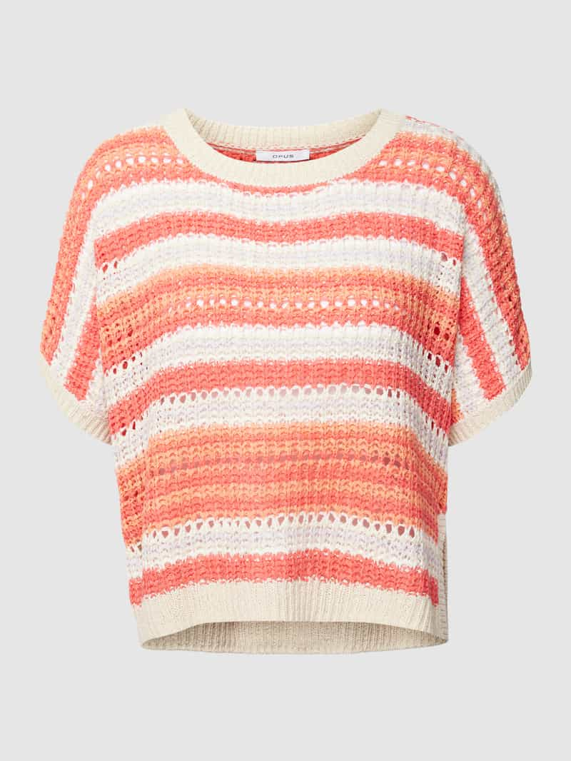 Opus Gebreide pullover met 1 2-mouwen model 'Punissa'