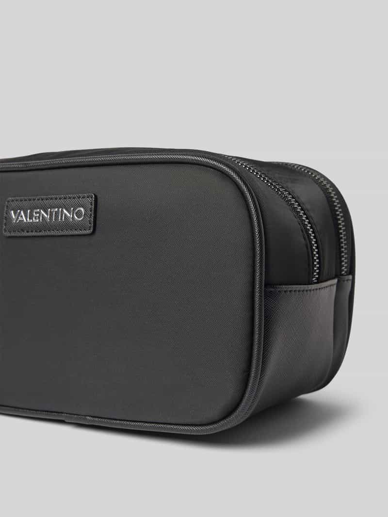 VALENTINO BAGS Toilettas met logopatch model 'Cardan'