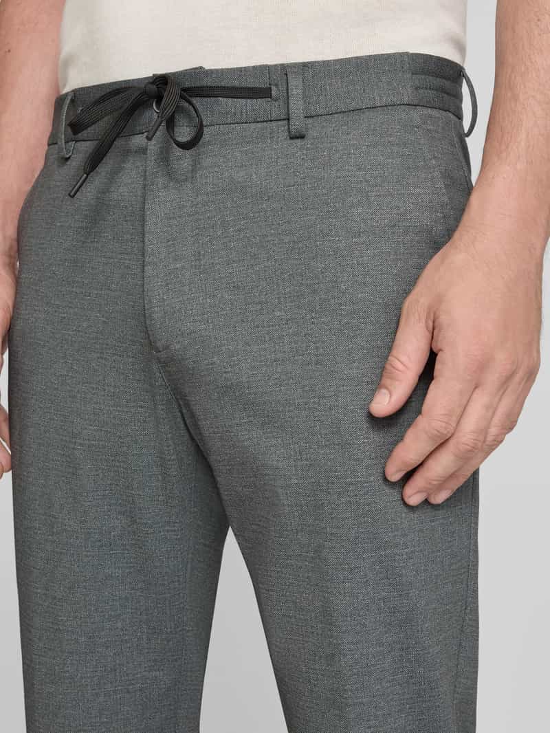 s.Oliver BLACK LABEL Slim fit pantalon van jersey