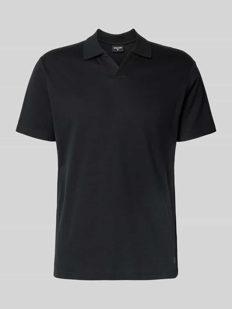 Strellson Regular fit poloshirt van puur katoen